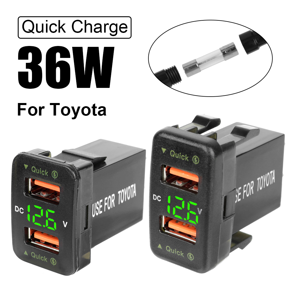 LED Car Accessories Power Adap - đánh giá và giá Car Accessories Qc