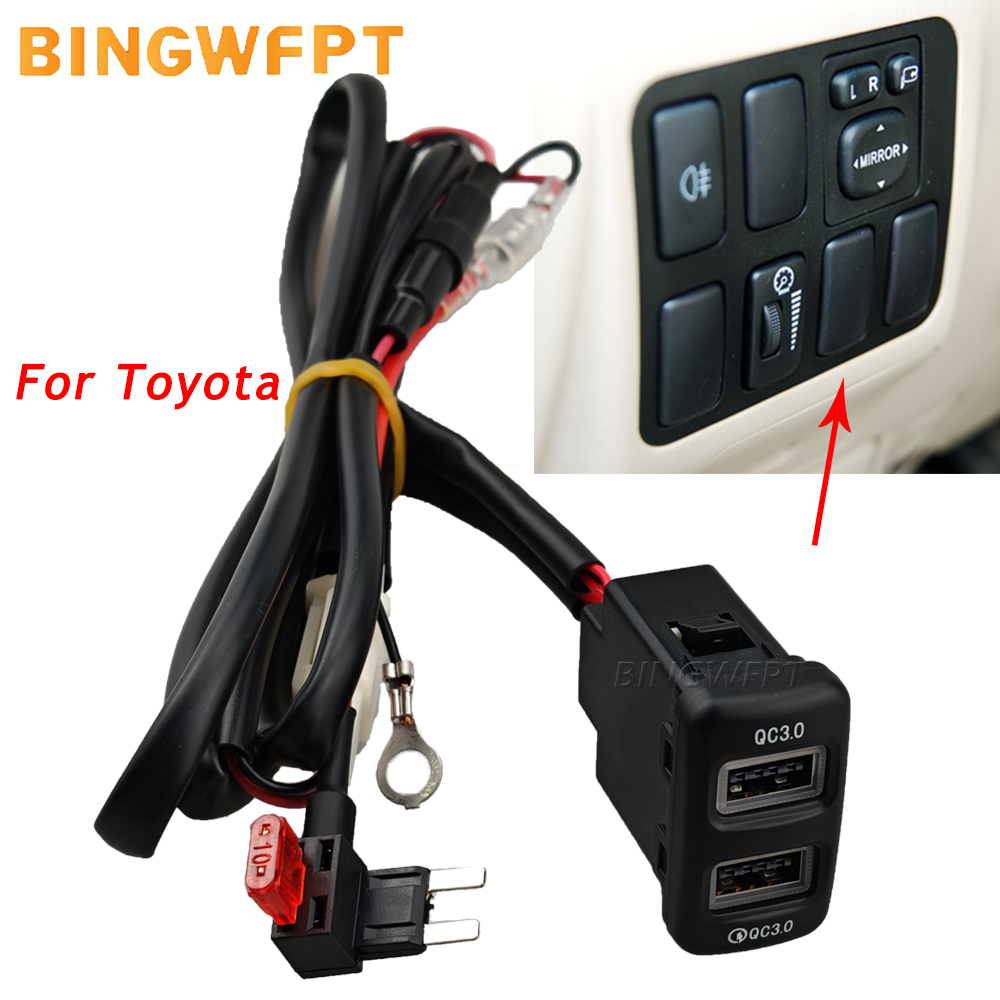 Car USB Port Socket QC Quick C - đánh giá và giá Car Accessories Qc