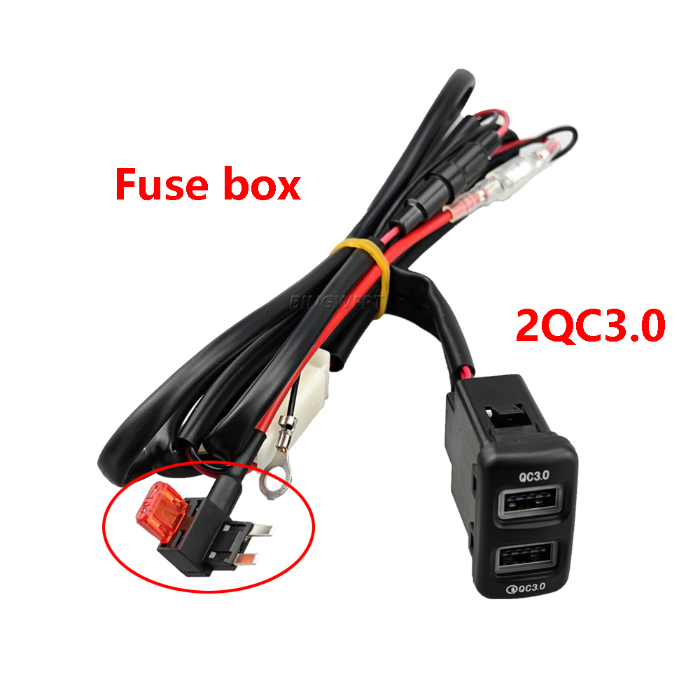 Car USB Port Socket QC Quick C - đánh giá và giá Car Accessories Qc