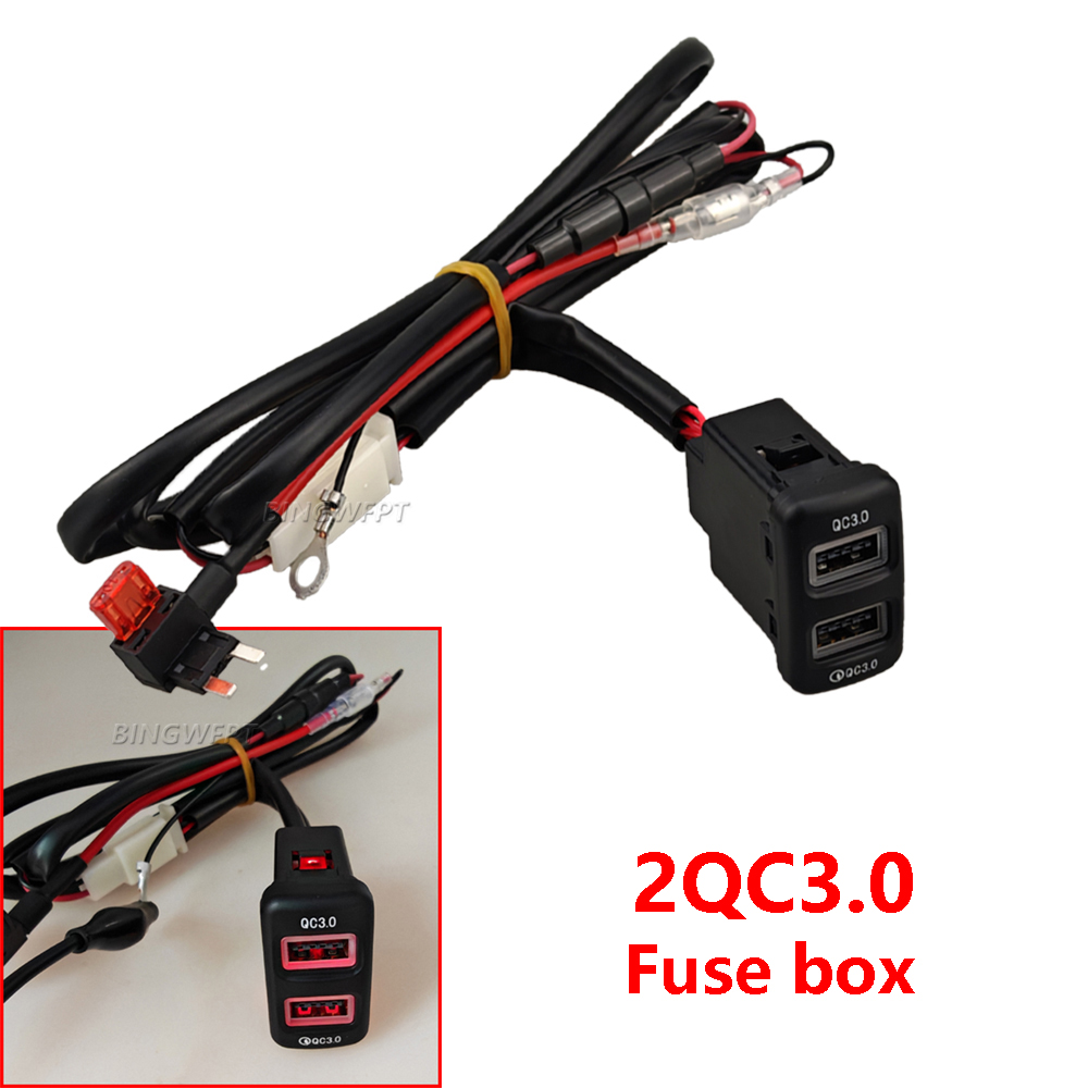 Car USB Port Socket QC Quick C - đánh giá và giá Car Accessories Qc