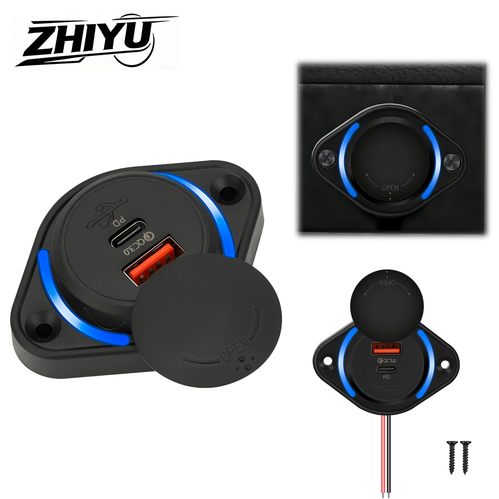 ZHIYU QC 3.0 Dual USB Charger  - đánh giá và giá Car Accessories Qc