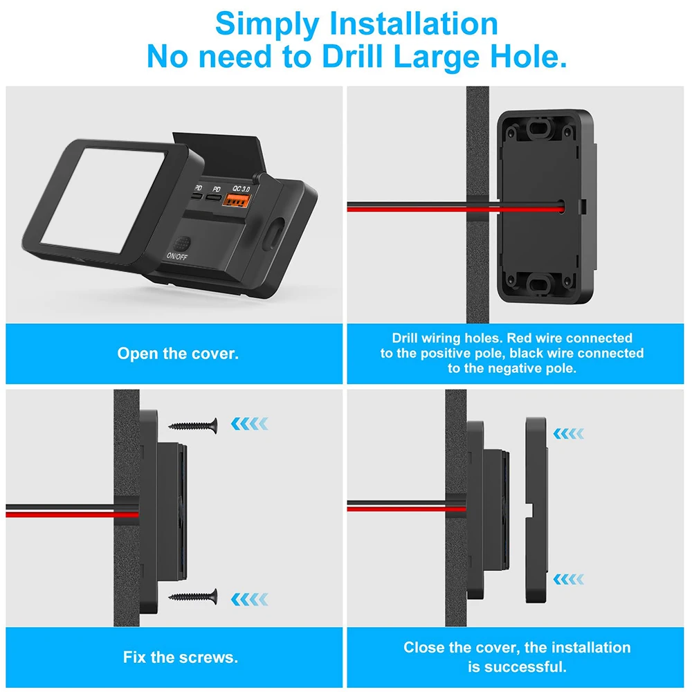 2025 4 Ports 12V RV USB Outlet - đánh giá và giá Car Accessories Qc
