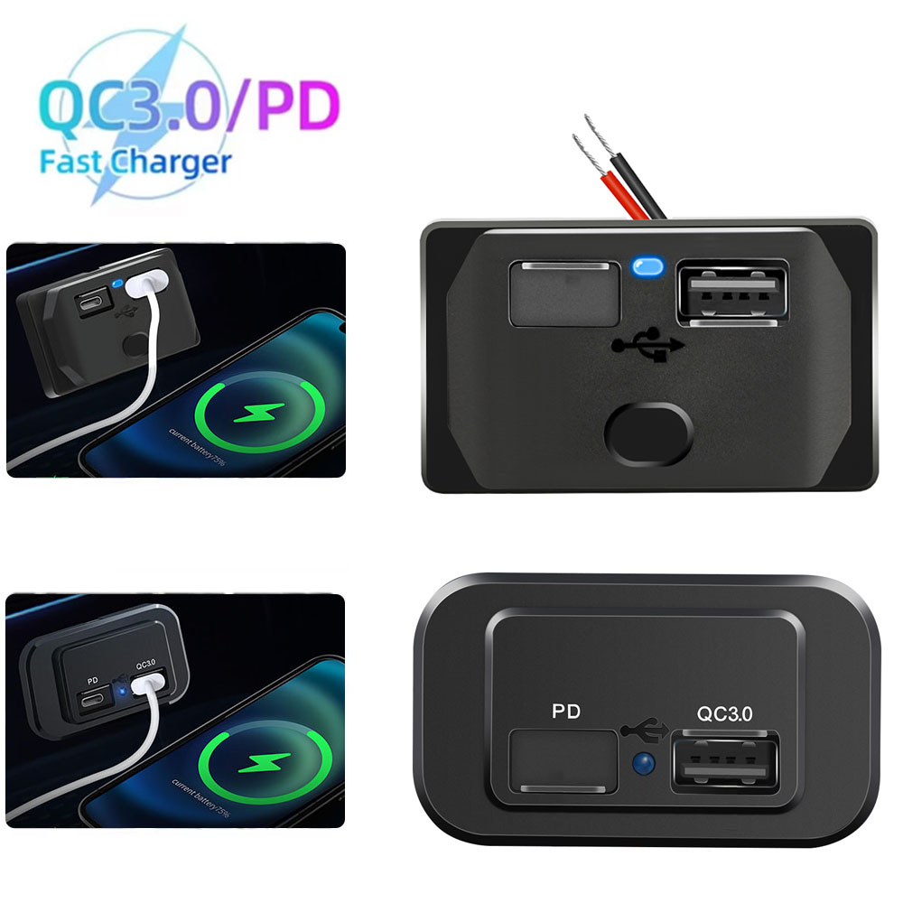 12V-24V USB Fast Car Charger O - đánh giá và giá Car Accessories Qc