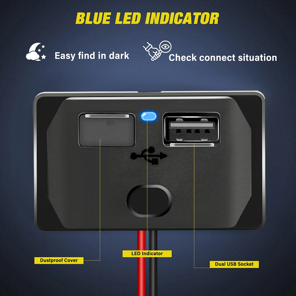 12V-24V USB Fast Car Charger O - đánh giá và giá Car Accessories Qc