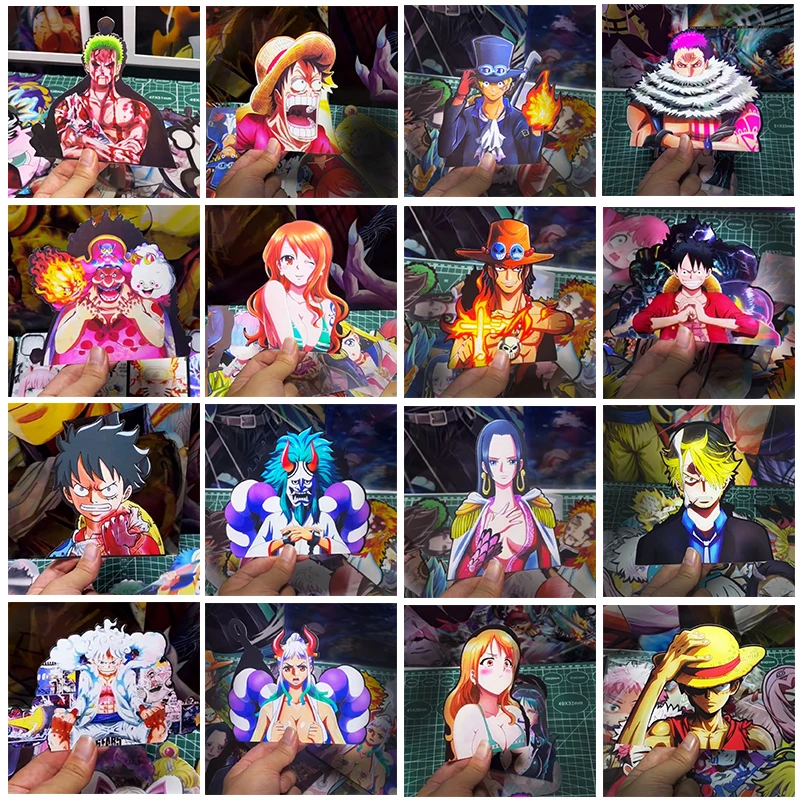 ONE PIECE 3D Lenticular Sticke - đánh giá và giá Car Accessories Japanese