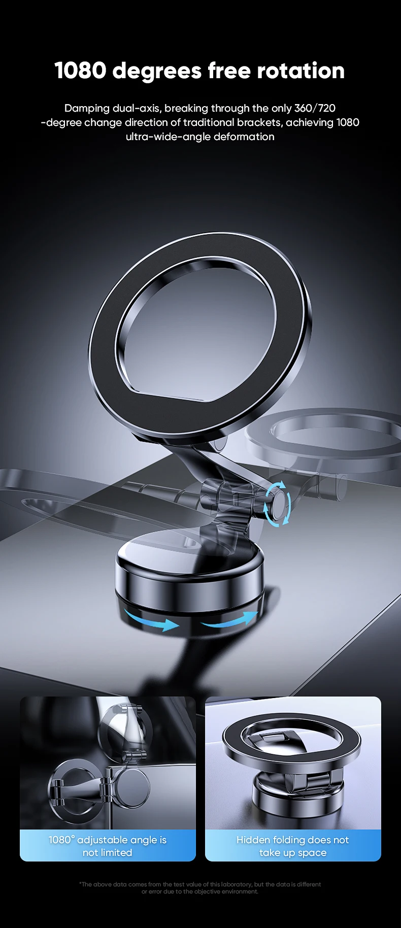 Foldable Magnetic Car Mobile P - đánh giá và giá Car Accessories Xiaomi
