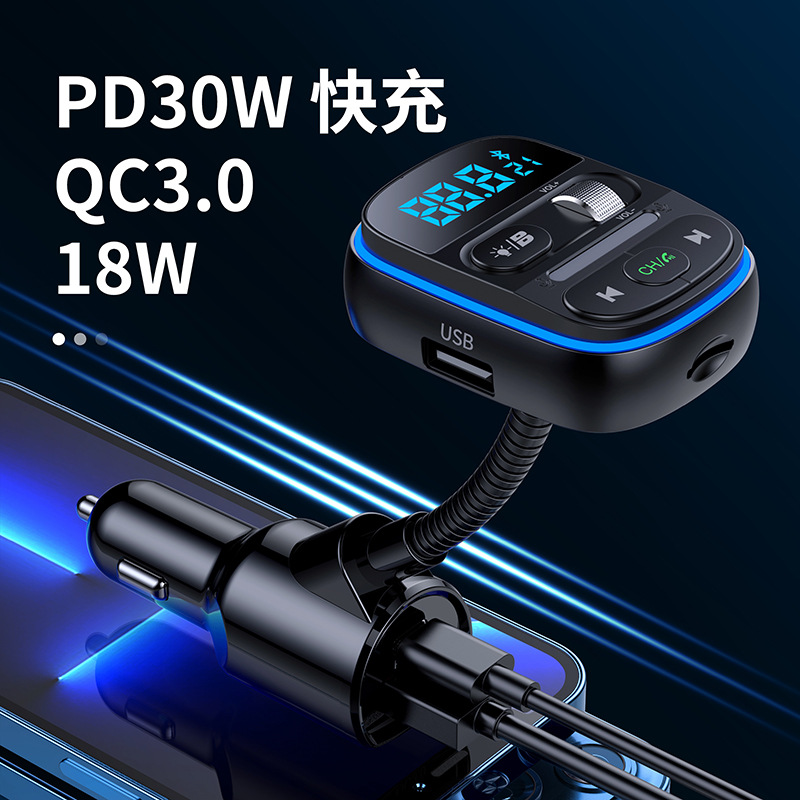 T77 Bluetooth 5.0 FM Transmitt - đánh giá và giá Car Accessories Qc