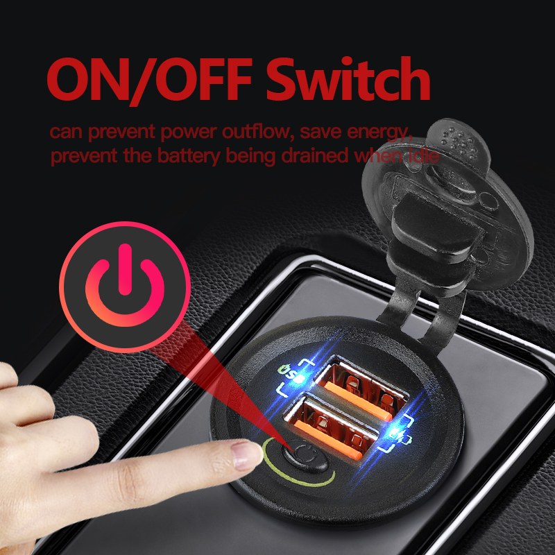 QC3.0 36W Usb Sạc Tự Động 12V  - đánh giá và giá Car Accessories Qc
